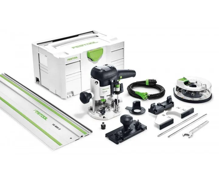 Фото Вертикальный фрезер Festool OF 1010 EBQ-Set + набор фрез в интернет-магазине ToolHaus.ru